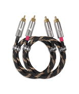 FiiO LR-RCA4 Dual RCA 5N Pure copper silver-plated analog audio cable - £34.89 GBP+