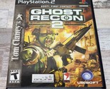Tom Clancy&#39;s Ghost Recon 2 (PS2, Sony PlayStation 2, 2004)  Complete CIB... - £5.61 GBP