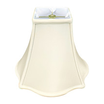 Royal Designs Fancy Square Bell Lamp Shade - Eggshell - 6 x 14 x 11.5 - £51.07 GBP