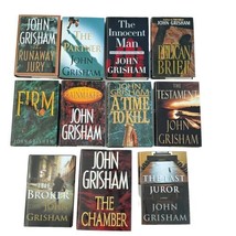 John Grisham Legal Thriller Mystery Hardcover MIX Lot of 11 HB HCDJ Books - £33.06 GBP