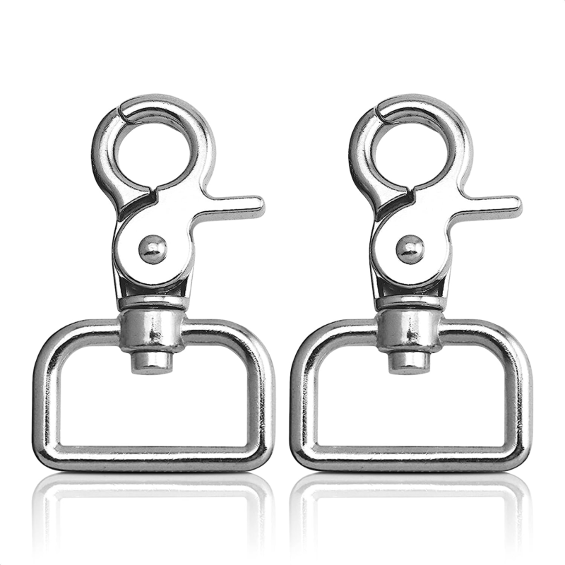 Primary image for Swivel Snap Hooks Heavy Duty Trigger Clip - 2Pcs Leash Hook Lanyard Clips Nickel