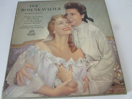 Vtg Der Rosenkavalier Richard Strauss Angel Opera 4 Record Album Set 1963 L114E - £6.09 GBP