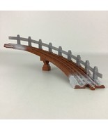 GeoTrax Christmas In Toy Town Train Set Replacement Curve Track Rail Sno... - £13.33 GBP