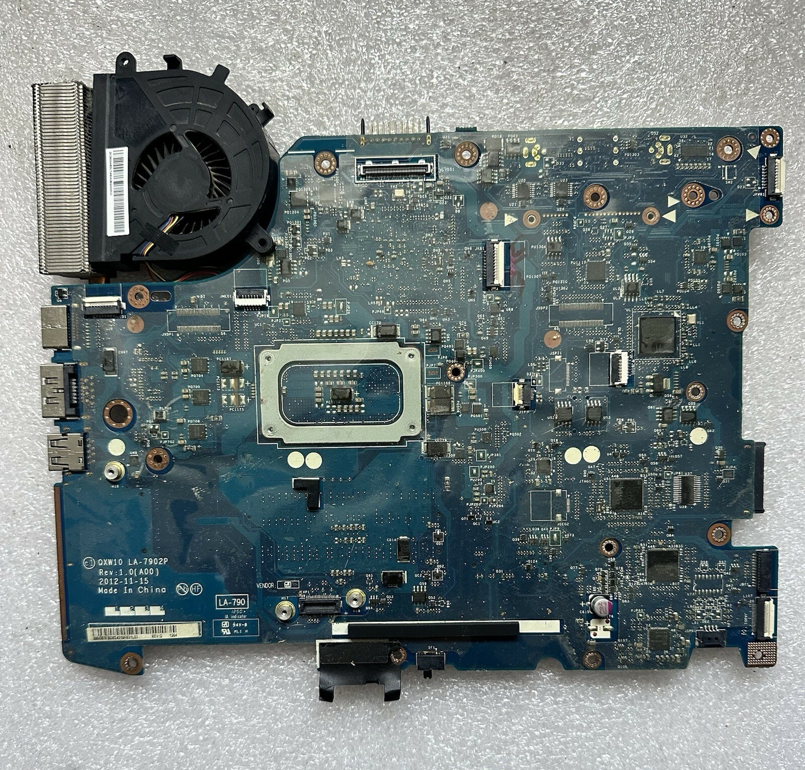 Dell Latitude E5530 Motherboard Intel Core i7-3520M @2.9GHz 91C4N SR0MT Heatsink Item image 2