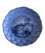 Vintage Busch Gardens “The Old Country” Blue Souvenir Plate – 4” Decorative Mini - $265.61 MXN