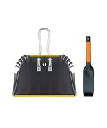 1-Pack 17&quot; Heavy Duty Metal Dust Pan With Cleaning Brush Set - $39.99