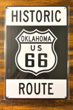 Route 66 Historic Route Novelty Metal Sign 12&quot; x 8&quot; NEW! - £7.05 GBP