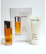 Calvin Klein Escape 3.4 Oz/100 ml Eau De Parfum Spray Gift Set - $160.90