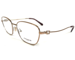 Coach Eyeglasses Frames HC 5103B 9331 Rose Gold Cat Eye Asian Fit 54-17-140 - $74.67