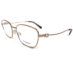Coach Eyeglasses Frames HC 5103B 9331 Rose Gold Cat Eye Asian Fit 54-17-140 - £59.00 GBP