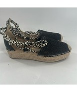 Nanette Lepore Bitsy1 espadrille,wedge sandal S:8 - $26.11