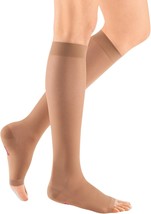 Medi Sheer &amp; Soft Calf Highs, Open Toe (Size: I) 20-30mmHg Natural - $33.95