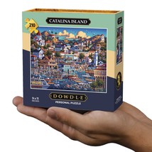 Catalina Island 90535 California Dowdle Folk Art  210 pc Personal Puzzle - $365.81 MXN