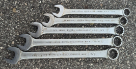 Proto Challenger SAE Combination Wrench 12 Point Lot of 5 - $49.90