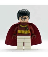 LEGO Minifigure Harry Potter Dark Red Quidditch Uniform Harry Potter 092... - £9.73 GBP