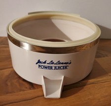 Jack LaLanne&#39;s Power Juicer CL-003AP Receptacle with Spout Replacement Part - £15.52 GBP