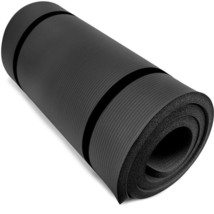 Ultra Thick 1&quot; Yoga Cloud, Black - $59.85