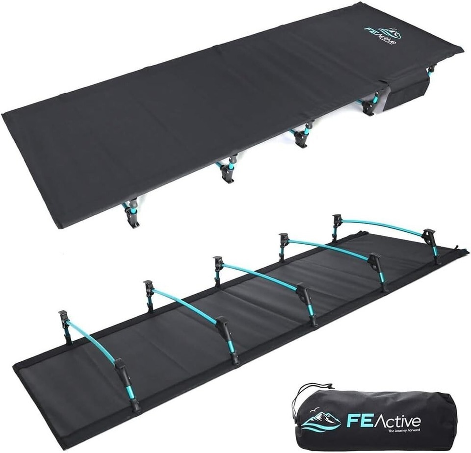 Durable Portable Camping Cot - Lightweight & Water-Resistant Sleeping Solution Item image 3