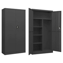  Locker Cabinet Anthracite Steel Locker Cabinet Rectangular - $9,402.59 MXN