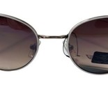 Retro Rewind  Womens White metal round Frames with Brown Lens NWT 3010 - $9.31