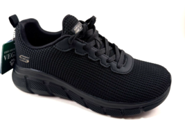 Bobs from Skechers 117346 Black Lace Up Comfort Sneaker - $87.61 CAD