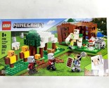 New! LEGO Minecraft 21159 The Pillager Outpost Iron Golem Knight Factory... - $59.99