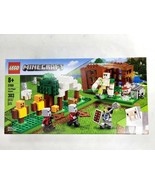 New! LEGO Minecraft 21159 The Pillager Outpost Iron Golem Knight Factory... - £47.12 GBP