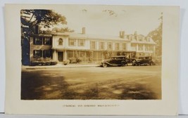 MA Colonial Inn Concord Massachusetts RPPC Old Cars c1930 Postcard Q12 - £10.92 GBP