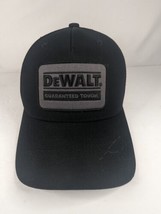 DeWalt Embroidered Hat Snapback With Mesh Back Black ONE SIZE &quot;Guarantee... - $10.99
