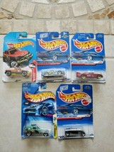 Hot Wheels Lot (5) - Track T, Double Vision, Scrapheads, Mustang Cobra, Off Duty - £11.93 GBP