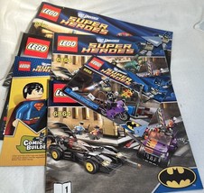 Lot Of Lego Marvel Super Heroes Instruction Manual Booklets 6864 6851 6857 Etc. - $10.84