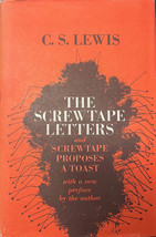 1961 “The Screwtape Letters &amp; Screwtape Proposes A Toast” C.S. Lewis - £72.71 GBP