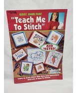 Teach Me To Stitch Leisure Arts Booklet Linda Gillam Cross Stitch Instru... - €8,41 EUR