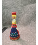 Soviet Estonian Souvenir Doll Candleholder in National Suit 1970s - £10.45 GBP