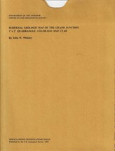 USGS Geologic Map: Surficial Geology Grand Junction Quadrangle, Colorado... - £10.13 GBP