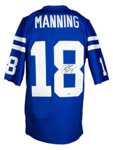 Peyton Manning Firmado Colts Mitchell &amp; Ness Retroceso Fútbol Camiseta Fanáticos - £659.06 GBP