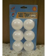 NEW TOY CLOSEOUTS- EACH- MIX &amp; MATCH- PACK OF 6 TABLE TENNIS BALLS- L86 - $86.62 MXN