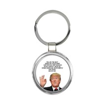 JUDICIAL ASSISTANT Funny Trump : Gift Keychain Best Birthday Christmas Jobs - £6.38 GBP