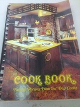 Arlington Twins Club Cookbook  cook book recipes spiral softcover vintage - £31.46 GBP