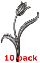 Metal Stampings Pressed Stamped Steel Tulips Leaves Plants .020&quot; Thickness F127 - £37.34 GBP