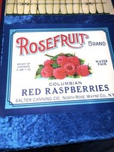 Vintage Assorted Original Fruit &amp; Produce Original Crate Labels, Lot Of 6, New - £31.20 GBP