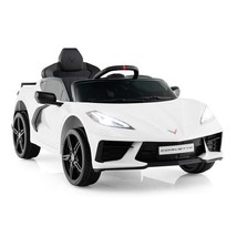 12V Electric Kids Ride On Car Licensed Chevrolet Corvette C8 with Remote... - $270.10