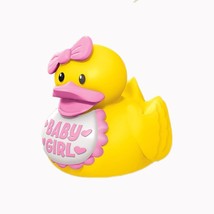 Baby Shower Yellow Rubber Duckies Baby Girl 3 Per Package New - £6.22 GBP