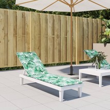 Deck Chair Cushion Leaf Pattern Oxford Fabric - $1,946.09 MXN