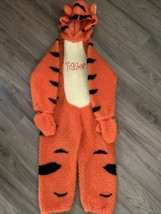 1990&#39;s Tigger Costume 4T-6T One Piece Fuzzy Jumpsuit The Disney Store Po... - £28.52 GBP