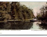 Canoes on Lost Channel Thousand Islands Ontario Canada UNP DB Postcard T6 - £2.76 GBP