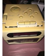 Vintage Lloyds CR201 AM/FM Clock Radio Cassette Player Cube - $74.91 CAD