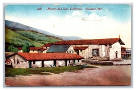 Mission San Jose De Guadalupe San Jose California CA DB Postcard O14 - £2.29 GBP
