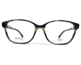 Safilo Eyeglasses Frames SA6043 PPO Black Brown Square Full Rim 51-16-130 - £21.80 GBP