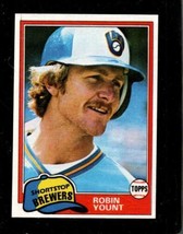 1981 Topps #515 Robin Yount Nmmt Brewers Hof - £4.23 GBP